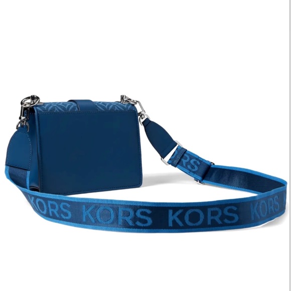 NWT MICHAEL MICHAEL KORS SIGNATURE GREENWICH SMALL CONVERTIBLE CROSSBODY - Picture 4 of 15